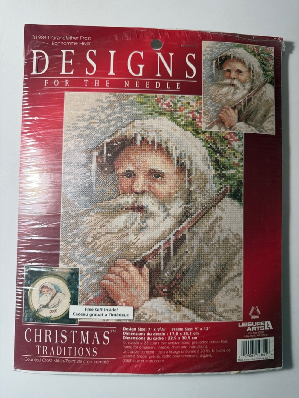 Grandfather Frost cross stitch kit